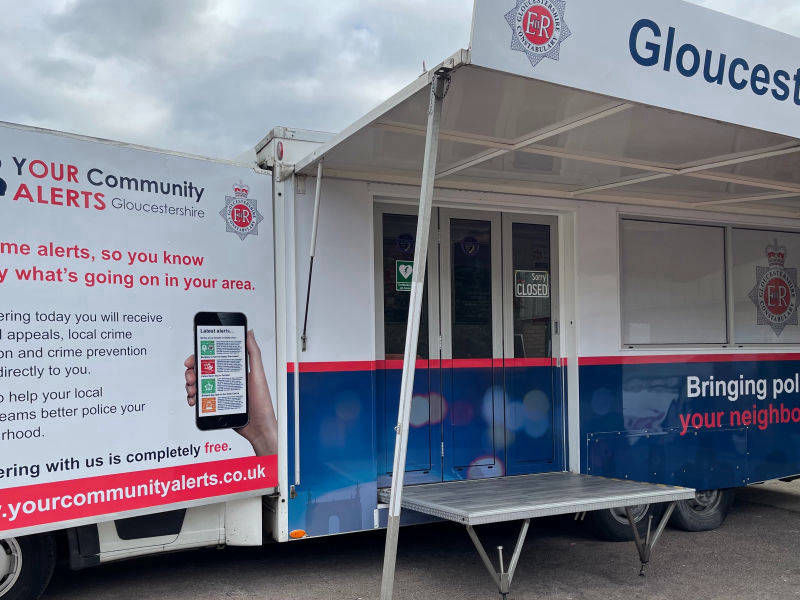 Gloucestershire Police Community Engagement Vehicle
