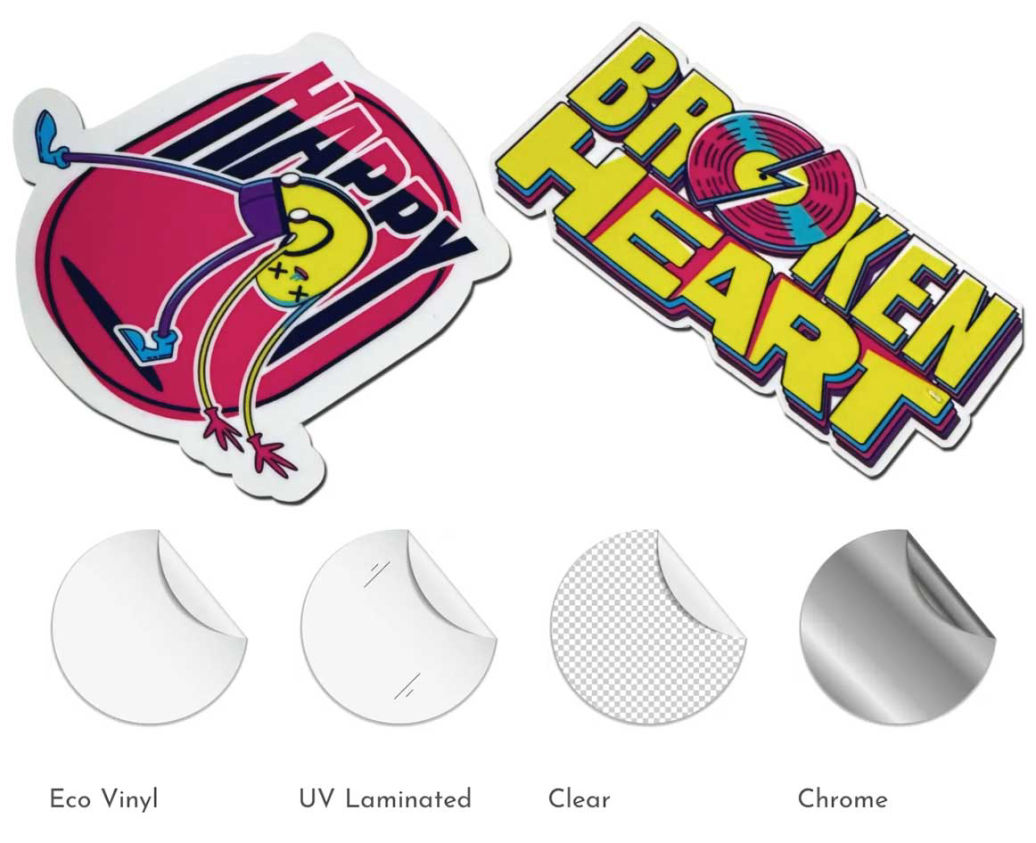 Custom Printed Stickers